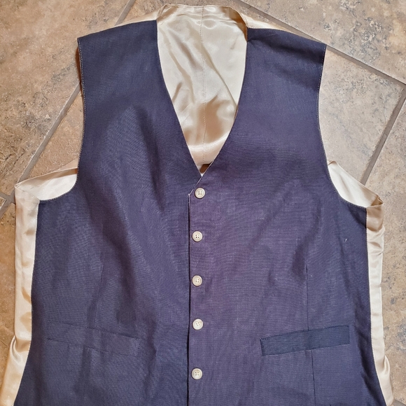 Custom made reversible gentleman's vest - Picture 3 of 6